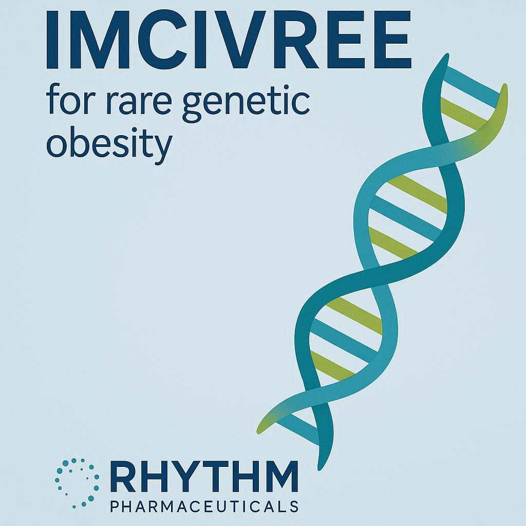 Imcivree (for rare genetic obesity) Logo
